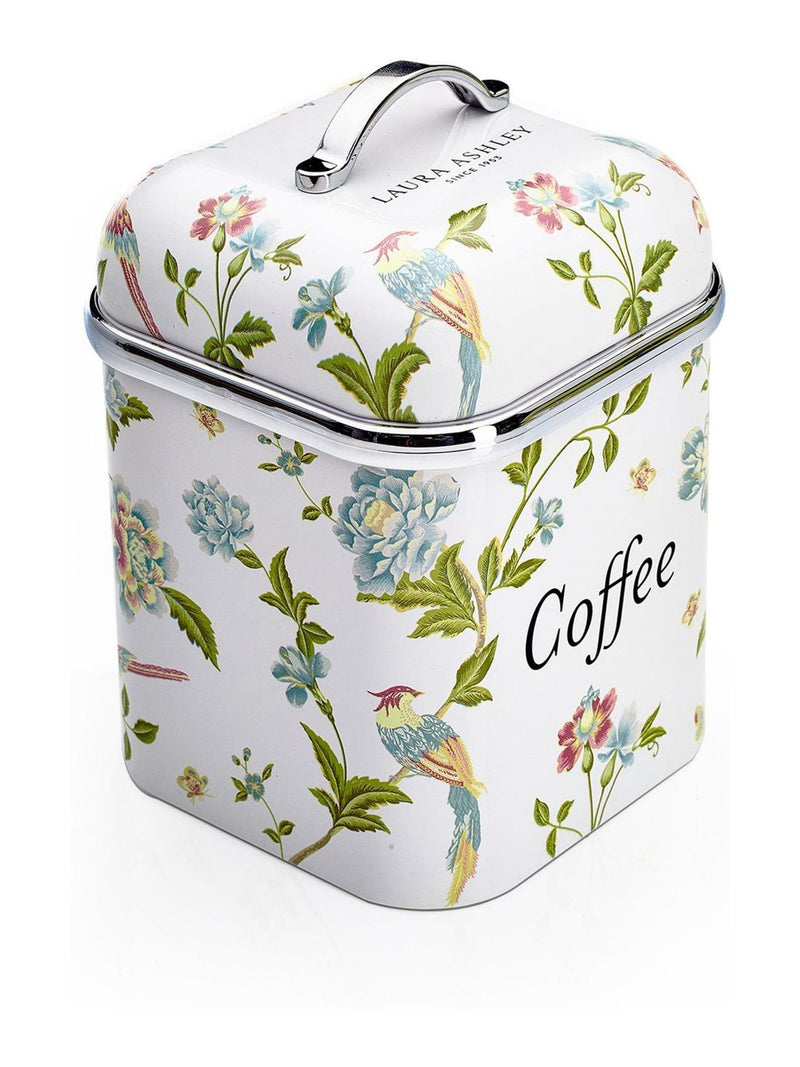 Laura Ashley Elveden White 3 piece canister set, UK version