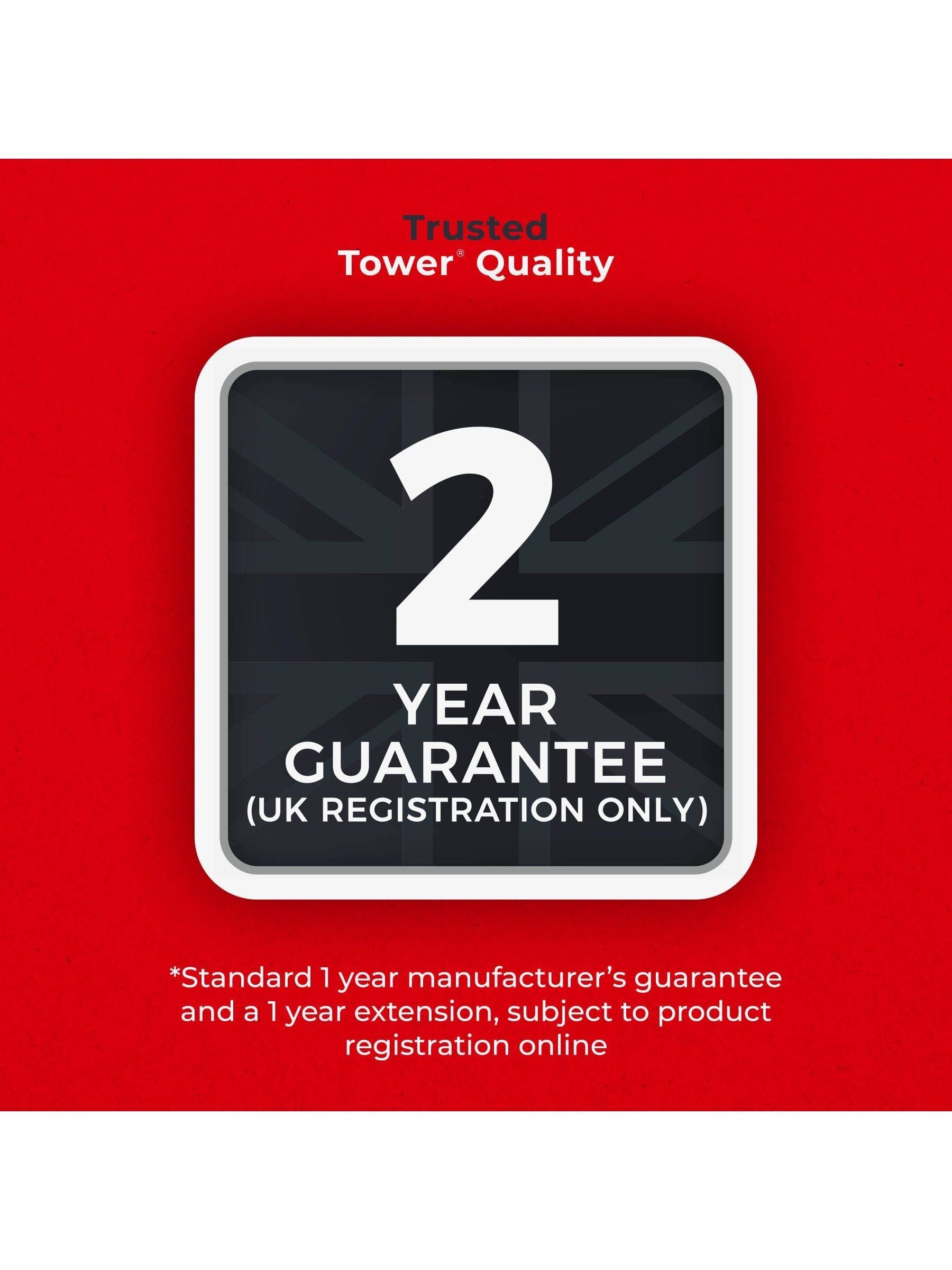 Tower Black Smart Start Gourmet 28cm wok (British brand)