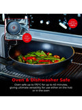 Tower Black Smart Start Gourmet 28cm wok (British brand)