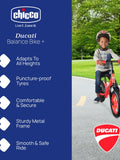 Chicco red Ducati balance bike for toddlers - British product
