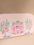Cath Kidston pink hotel print continental wallet - British product