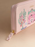 Cath Kidston pink hotel print continental wallet - British product