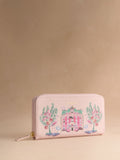 Cath Kidston pink hotel print continental wallet - British product