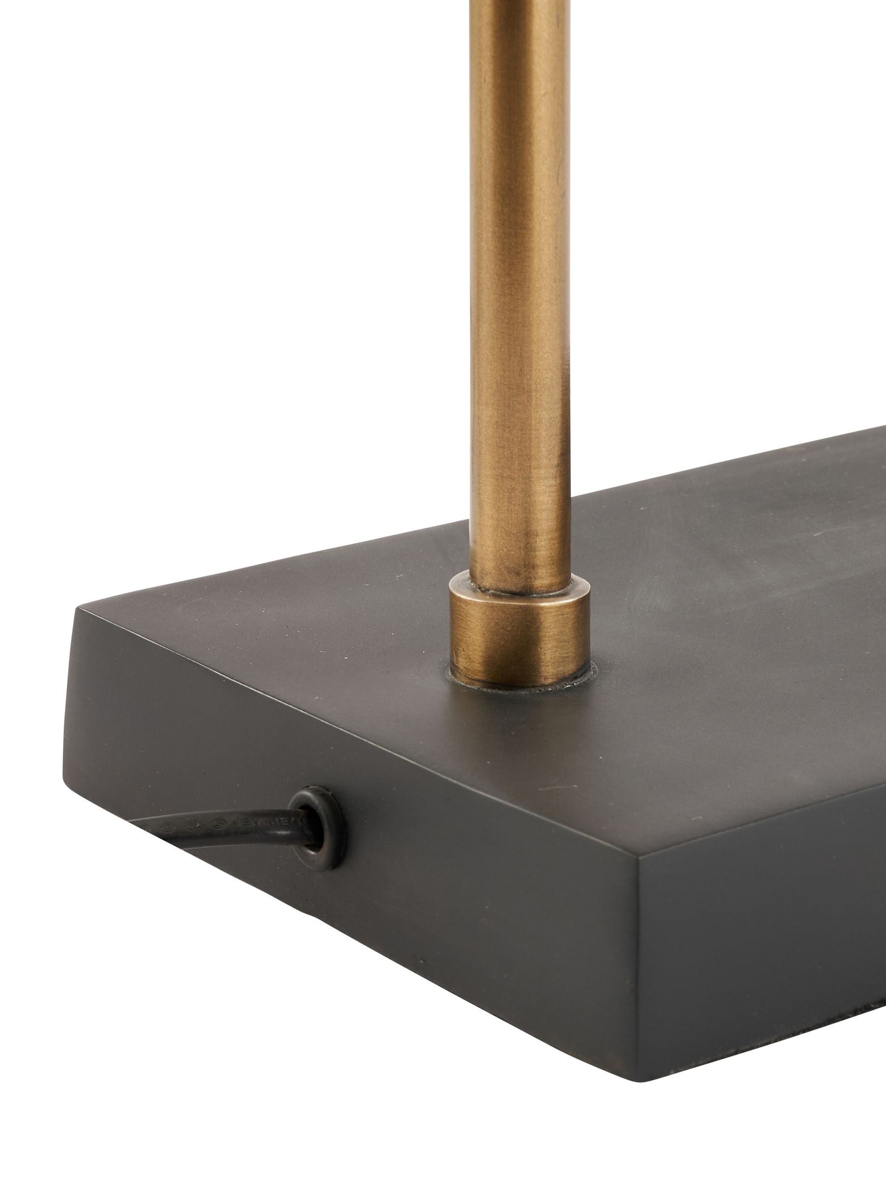 Pacific Zeta ceiling light matt black or antique brass, UK version