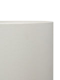 Stoneware table lamp Pacific Grey volcanic effect 50cm, UK version