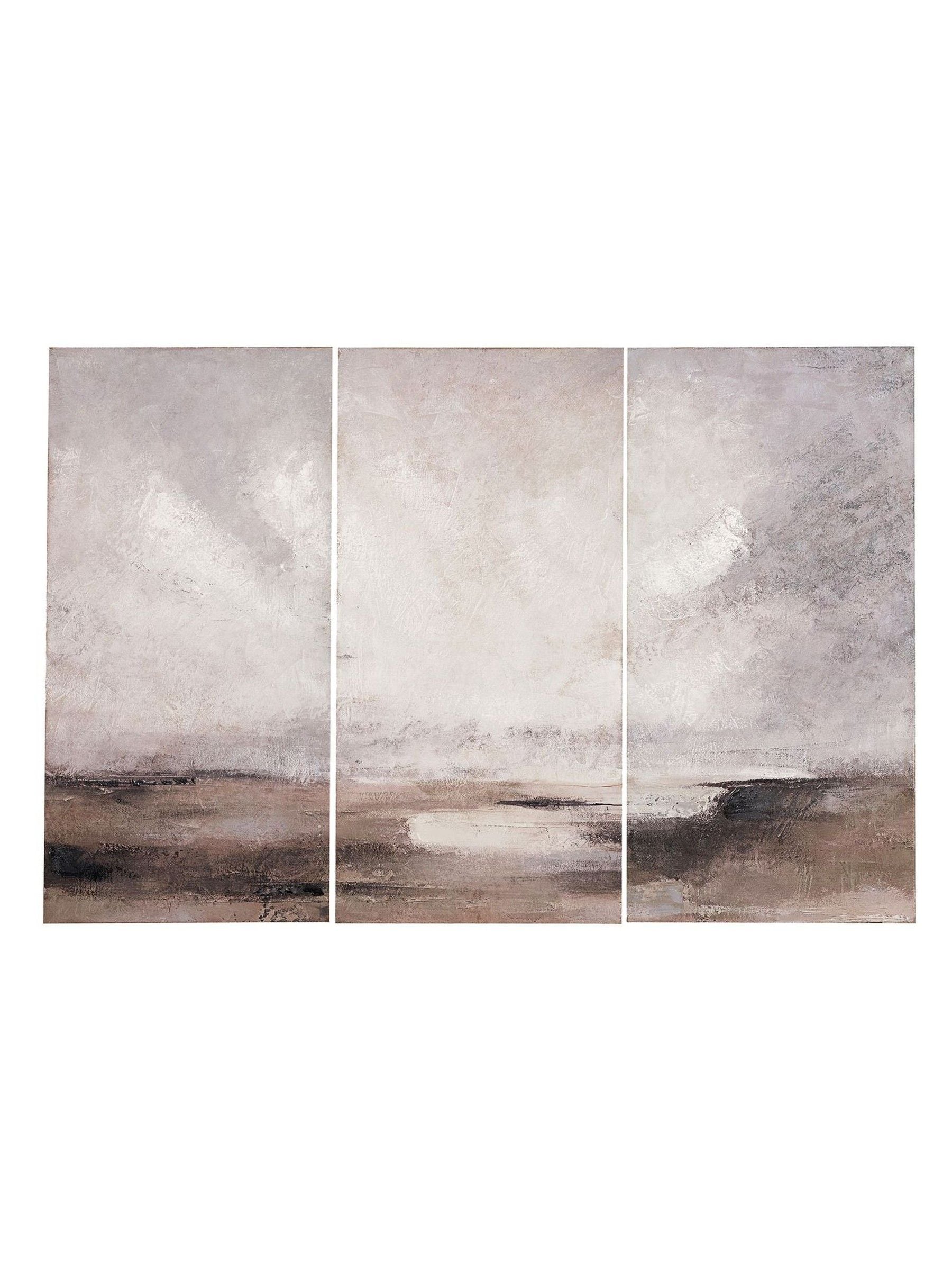 Pacific Lifestyle grey landscape canvas 100x60cm - British product