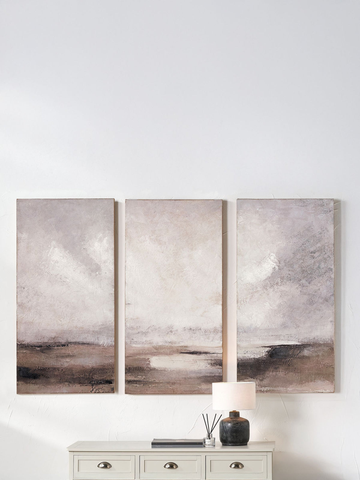 Pacific Lifestyle grey landscape canvas 100x60cm - British product