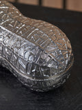 Pacific silver metal peanut trinket box 22cm, UK version