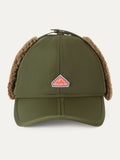 Sealskinz Upton green waterproof puffer hat (British brand)