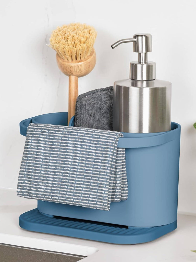 ReBorn sage green washing up bowl and sink tidy bundle, imported from the UK