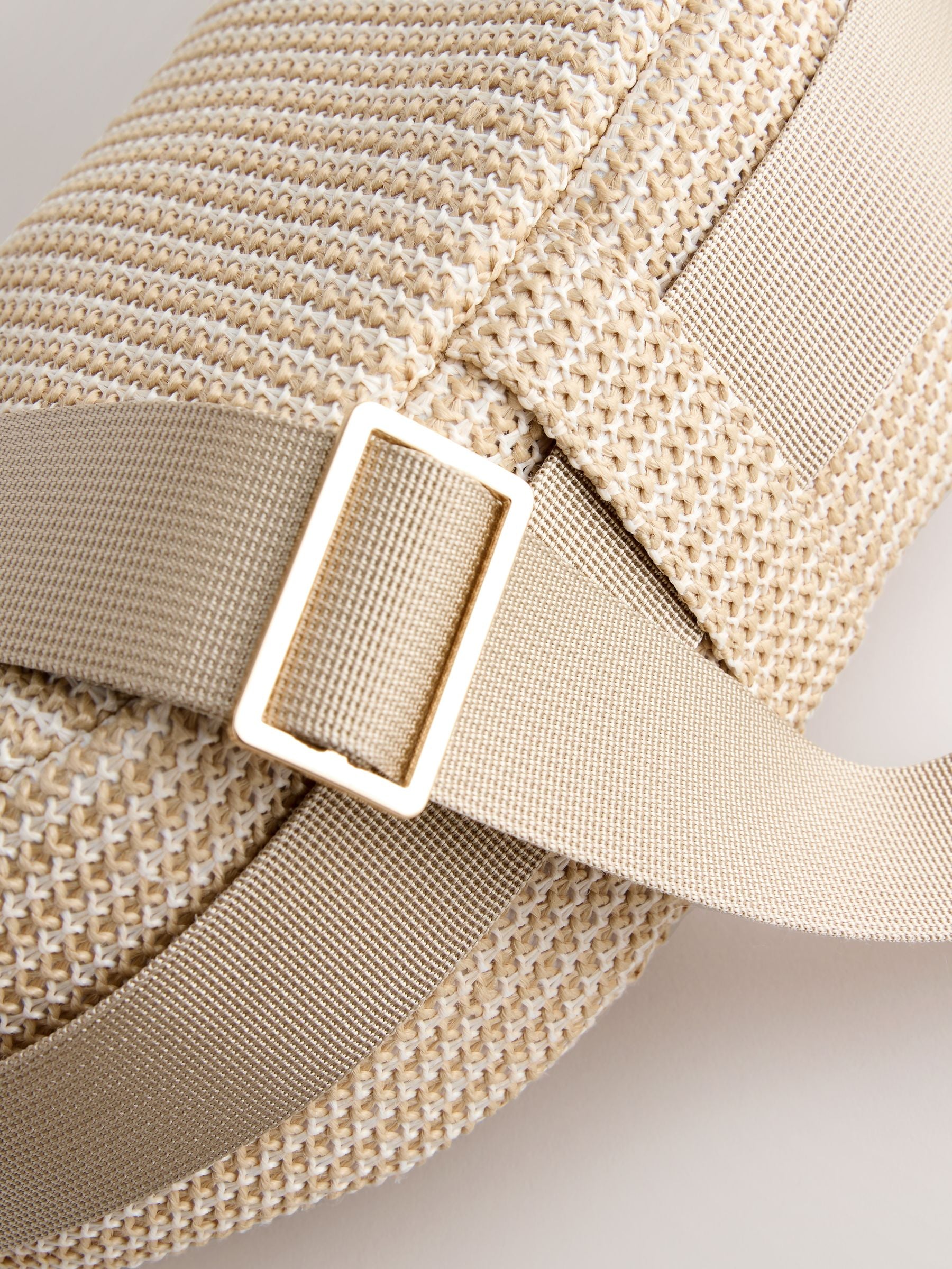 Natural sling cross body bag, imported from the UK