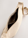 Natural sling cross body bag, imported from the UK