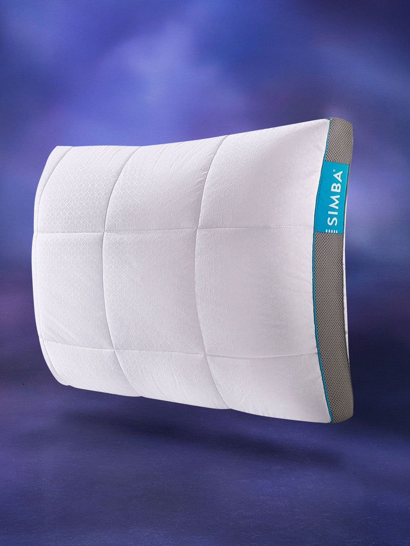 Simba Hybrid Firm Pillow adjustable height cooling - British product