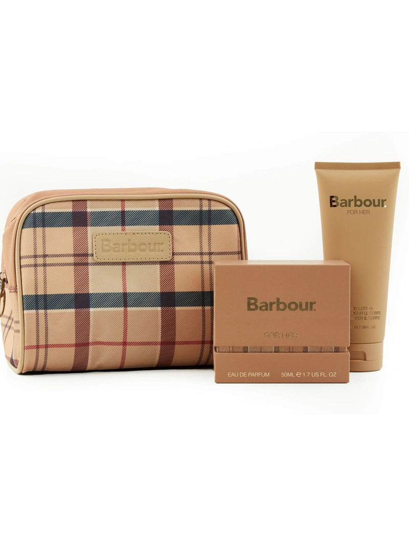 Barbour Green Floral fragrance and body lotion set 50ml 200ml - British product