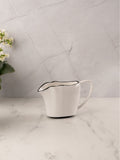 Style Sisters white stoneware jug 11.5cm height, UK version
