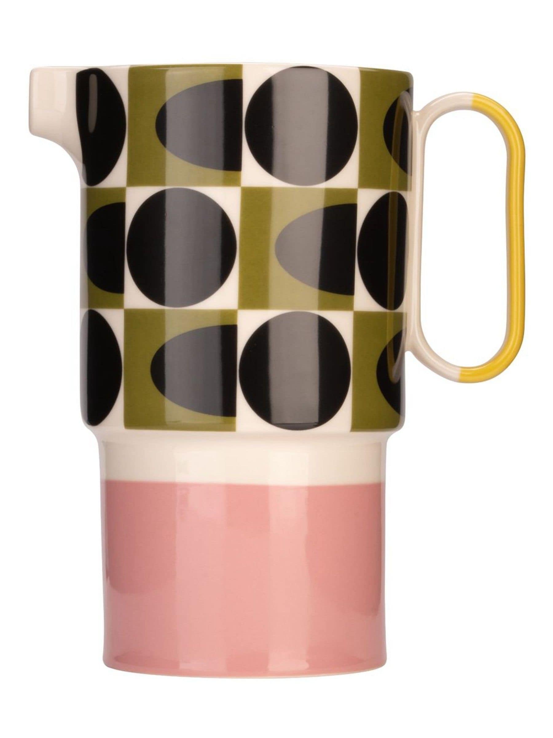 Orla Kiely multi spot stoneware pitcher 1.5L (British brand)