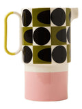 Orla Kiely multi spot stoneware pitcher 1.5L (British brand)