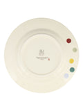 Emma Bridgewater Cream Polka Dot plate 8.5 inch, imported from the UK