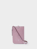 Osprey London Black The Electra Italian Leather Phone Bag