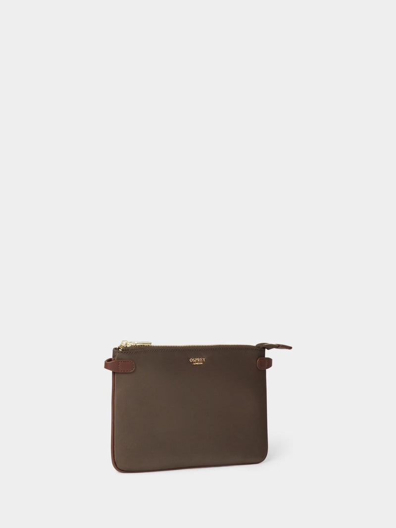 Osprey London brown The Voyage nylon crossbody bag, UK version