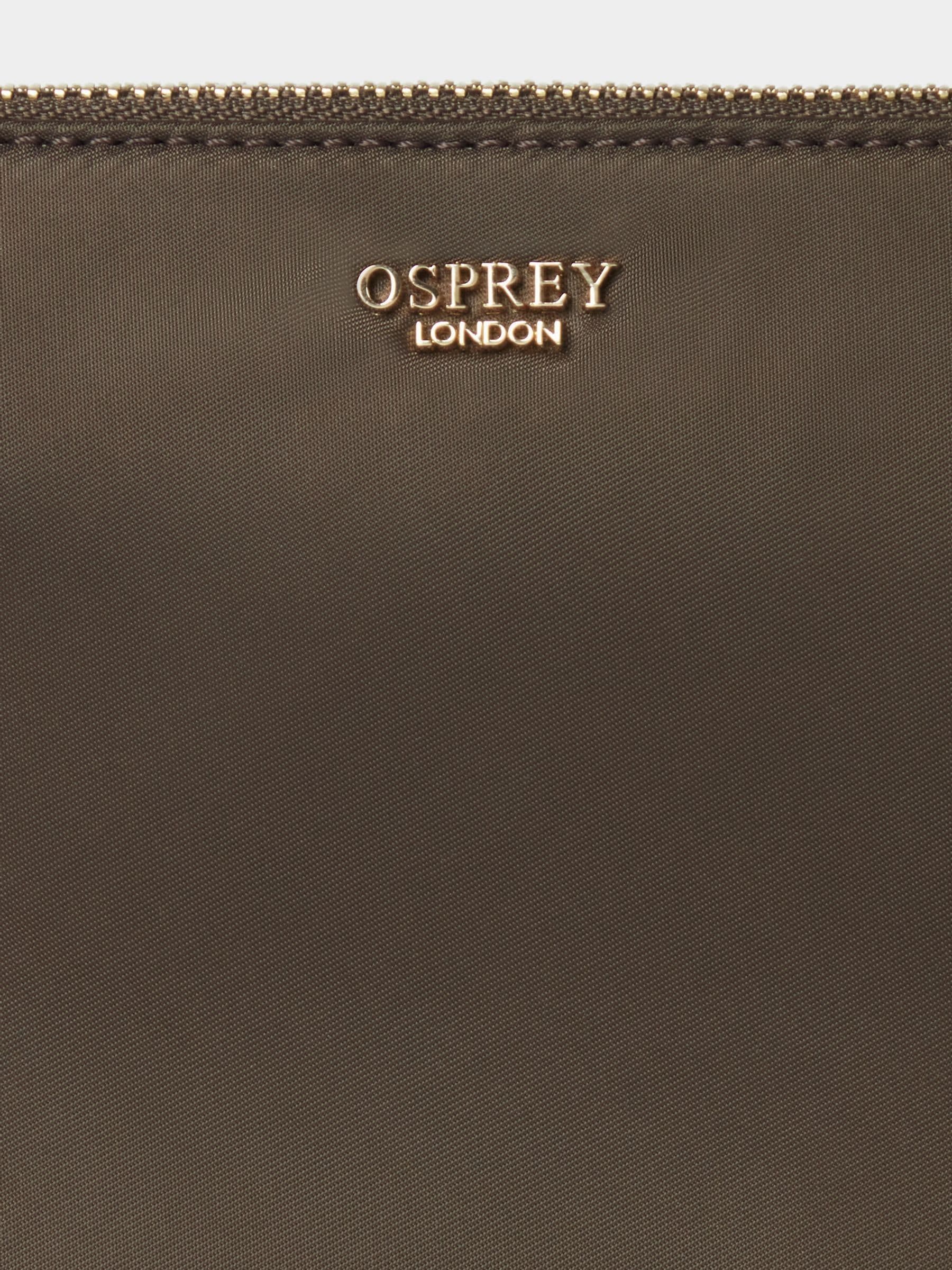 Osprey London brown The Voyage nylon crossbody bag, UK version