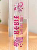 PMC cowgirl water bottle pink 750ml, imported from the UK