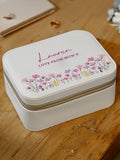 PMC floral travel jewellery box (British brand)