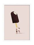 Graham & Brown Love at First Bite framed artwork (British brand)