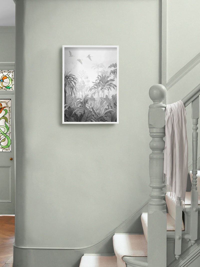 Graham & Brown Blue Paradise Jungle Small Framed Wall Art