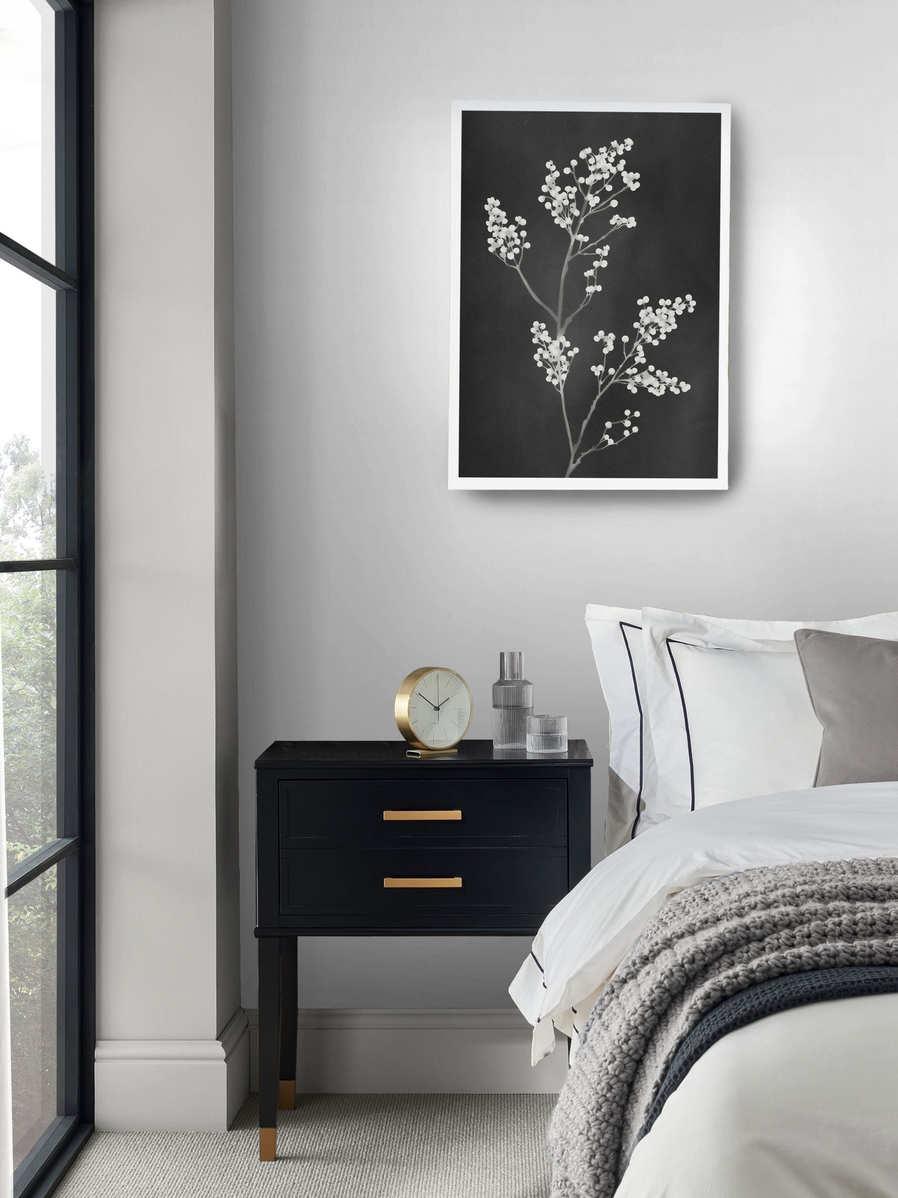 Graham & Brown Green Flower Press Wall Art Frame