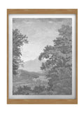 Graham & Brown sunset sketch wood frame, UK version