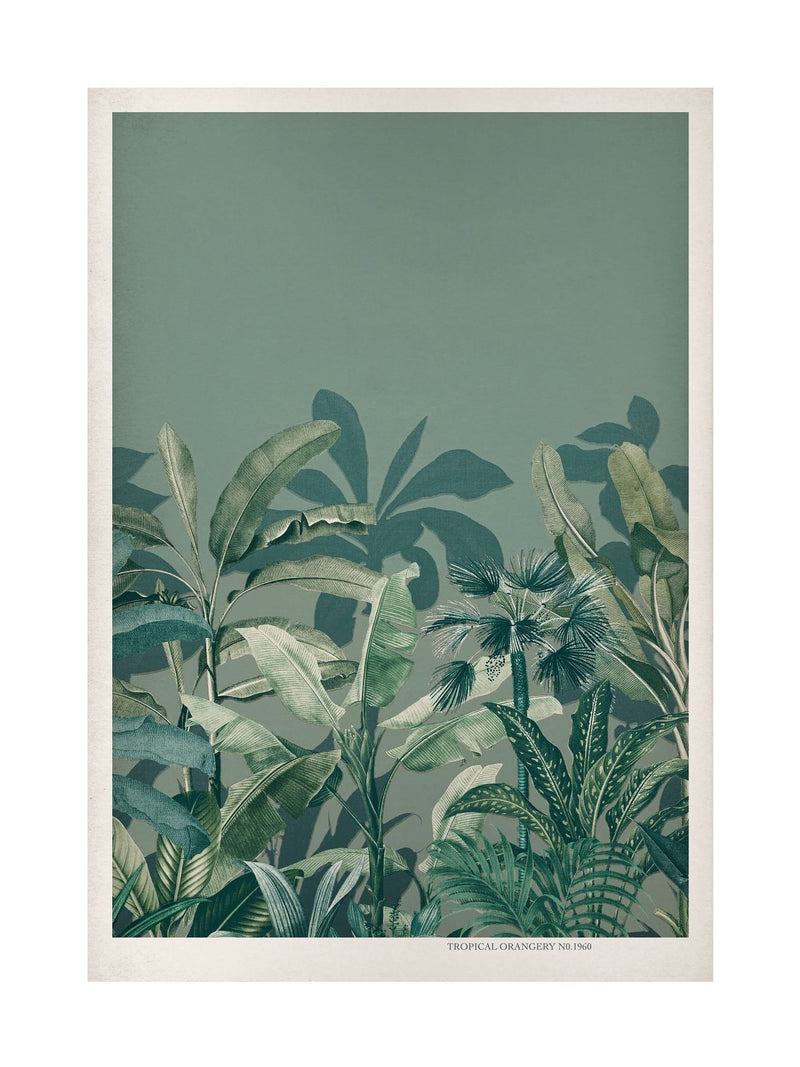 Graham & Brown Congo Green wood frame wall art - British product
