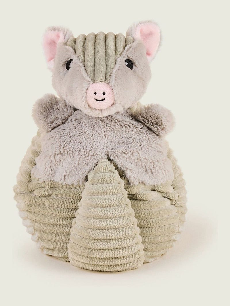 Warmies large armadillo heatable soft toy, British product
