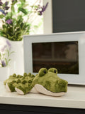 Warmies large green alligator heatable soft toy (British brand)