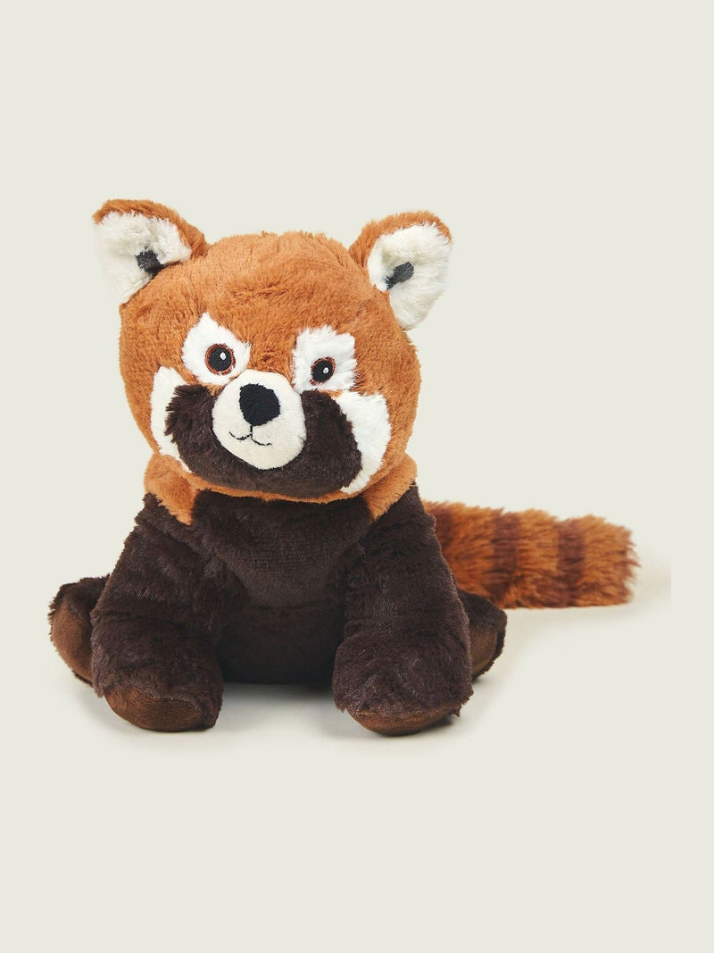 Warmies black large panda heatable soft toy (British brand)