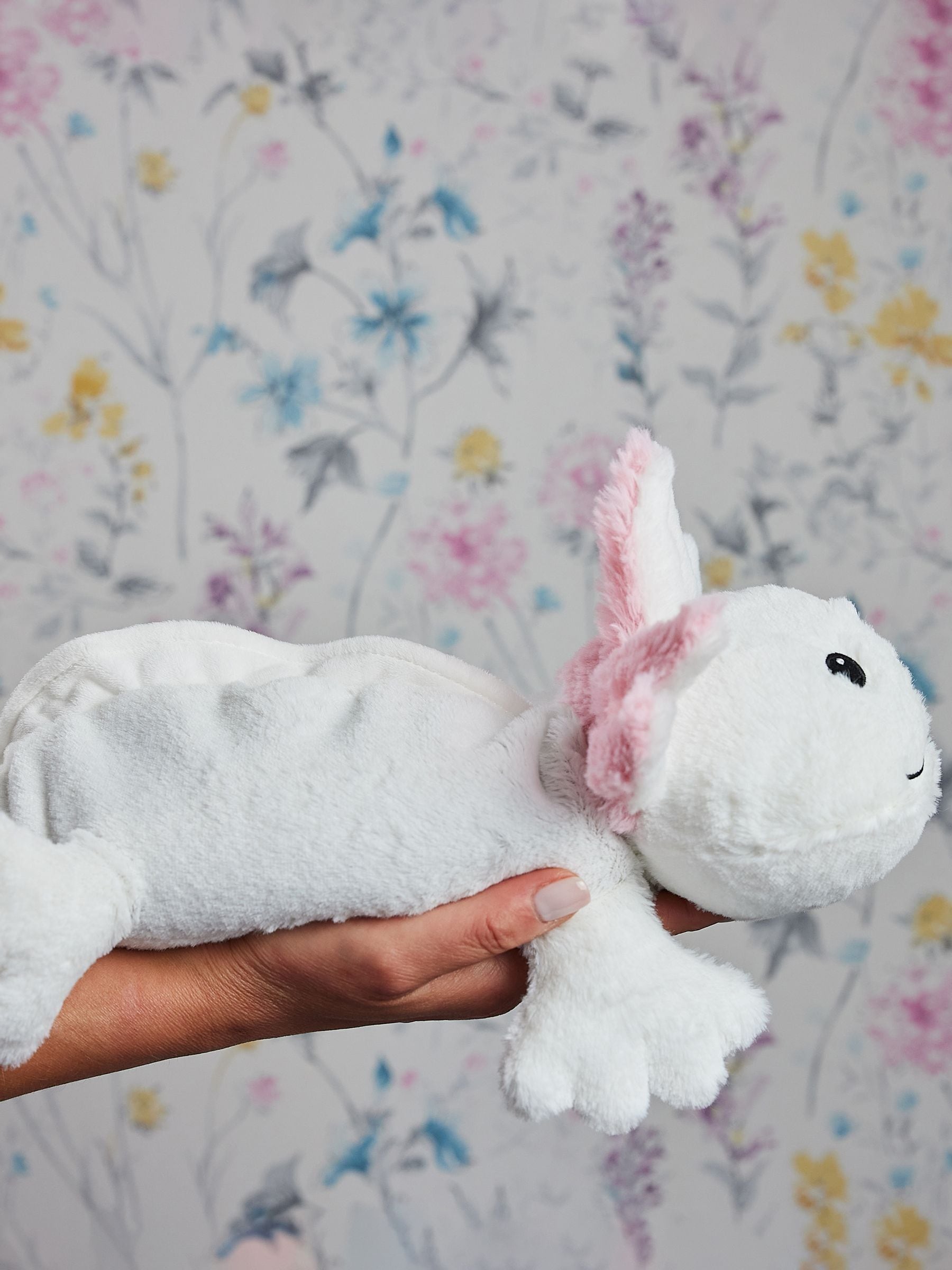 Warmies large axolotl heatable soft toy (British brand)