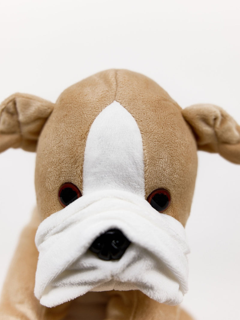 Warmies large bulldog heatable soft toy, UK version