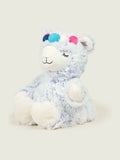 Warmies large marshmallow llama heatable soft toy - British product