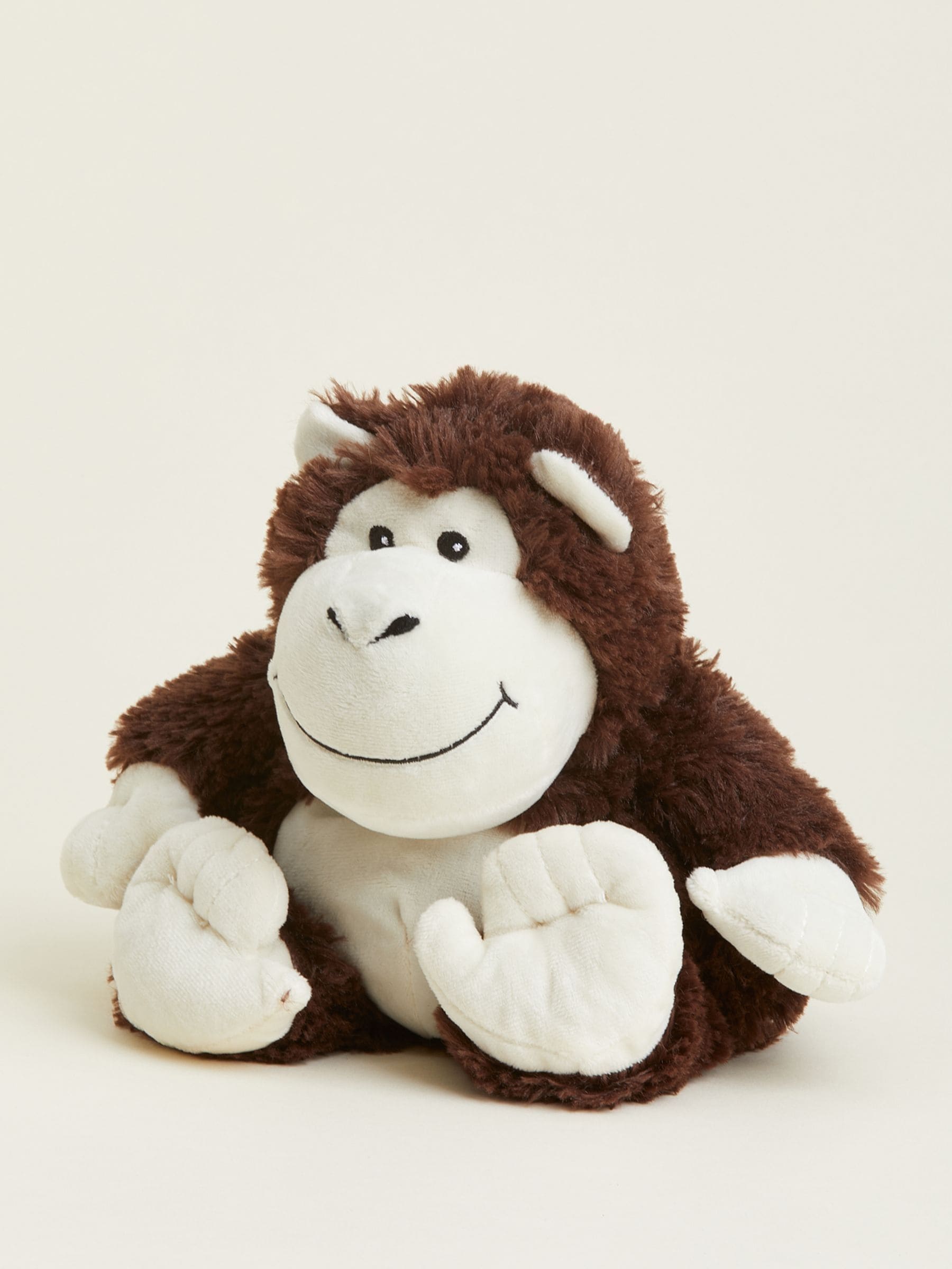 Warmies heatable monkey plush toy large, imported from the UK