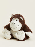 Warmies heatable monkey plush toy large, imported from the UK
