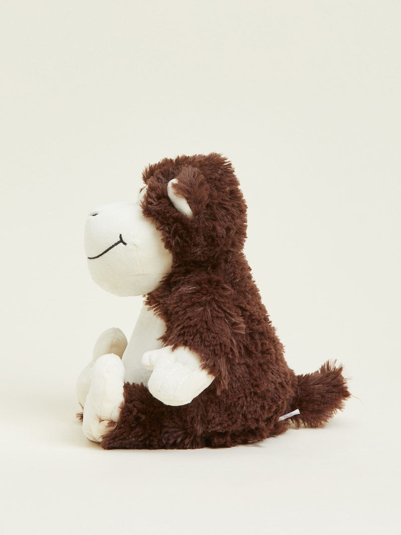 Warmies heatable monkey plush toy large, imported from the UK