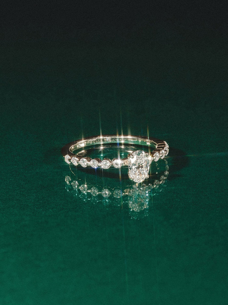 Solstice oval diamond ring by The Diamond Store, 0.80ct lab-grown (British brand)