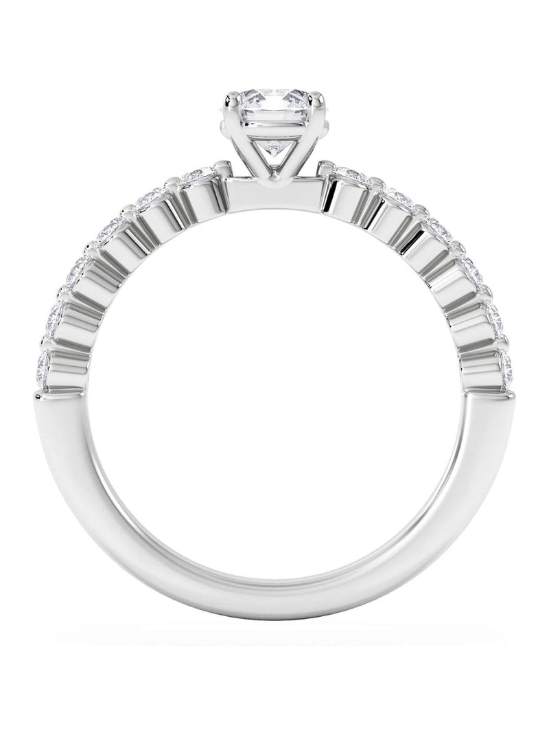 The Diamond Store White Solstice lab diamond solitaire engagement ring 0.80ct (British brand)