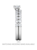 The Diamond Store White Solstice lab diamond solitaire engagement ring 0.80ct (British brand)