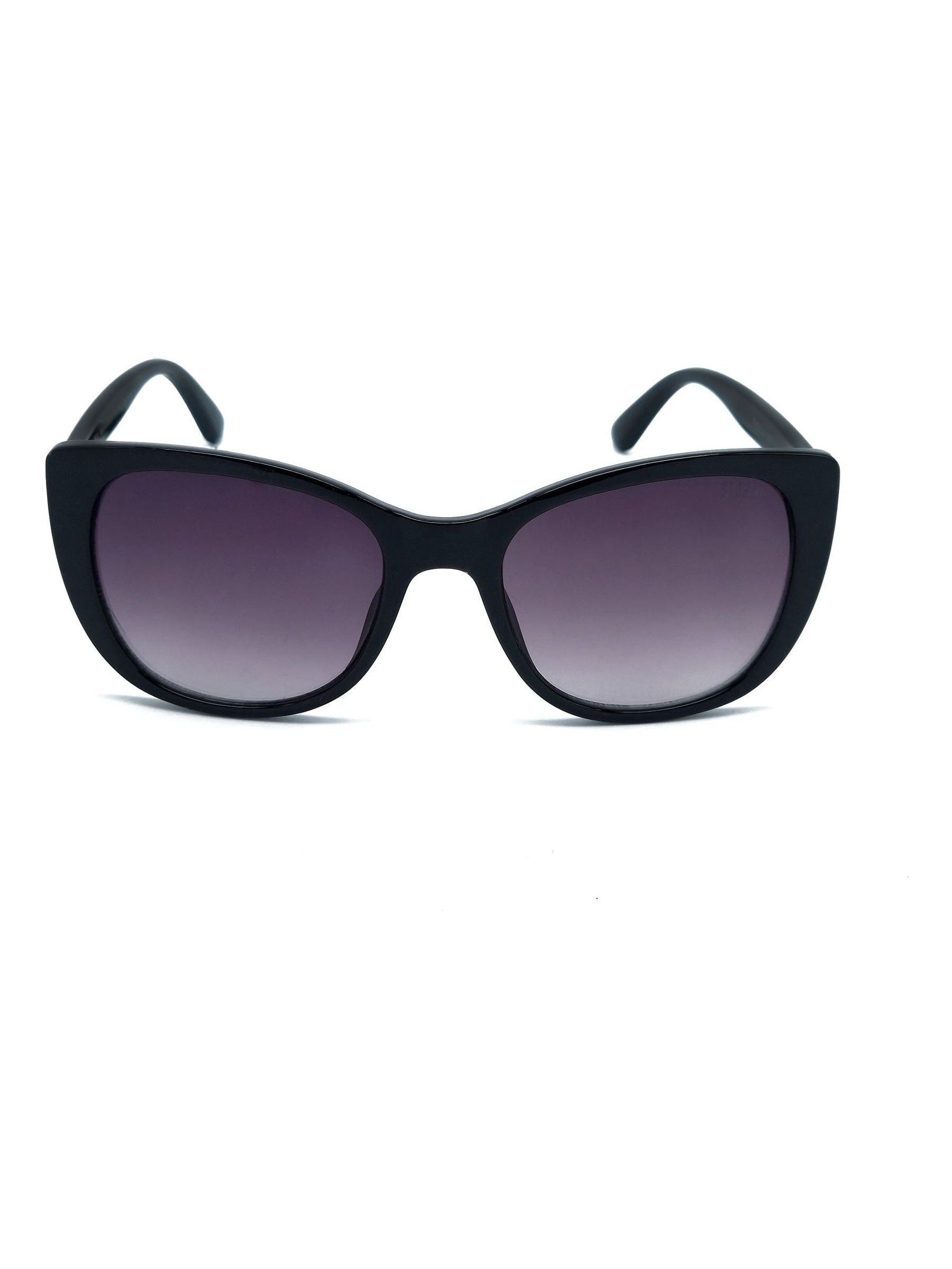 Storm black cat eye sunglasses with UV400 protection, UK version