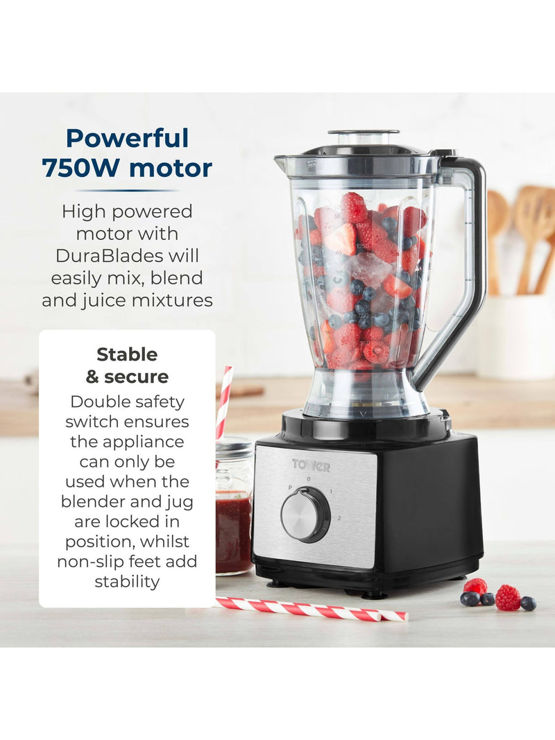 Tower multi-function food processor and blender, imported from the UK