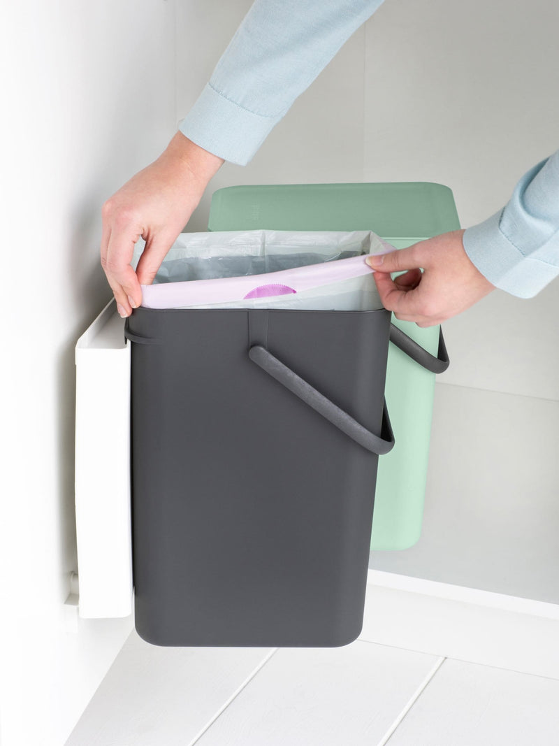 Brabantia Sort & Go built-in bin 2x12L, imported from the UK
