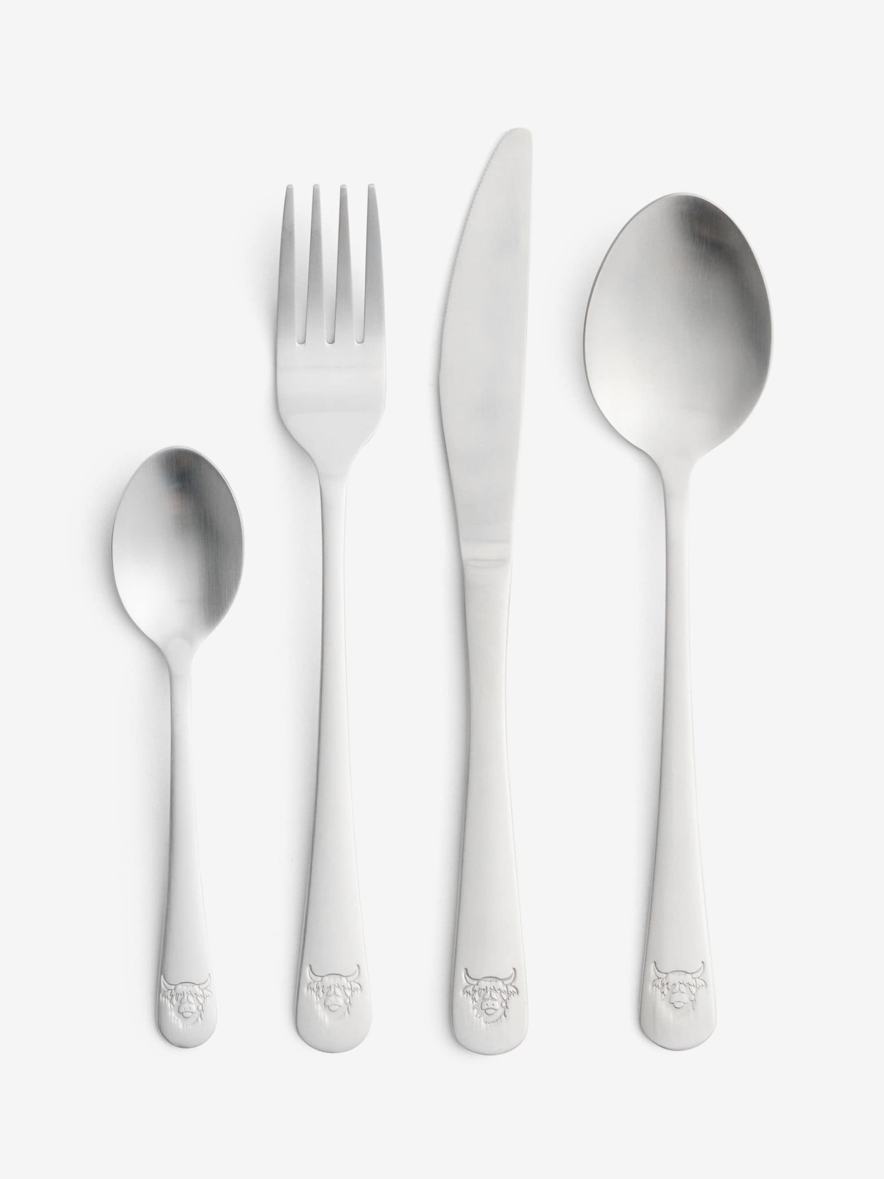 Hamish 16-piece stainless steel cutlery set - British product