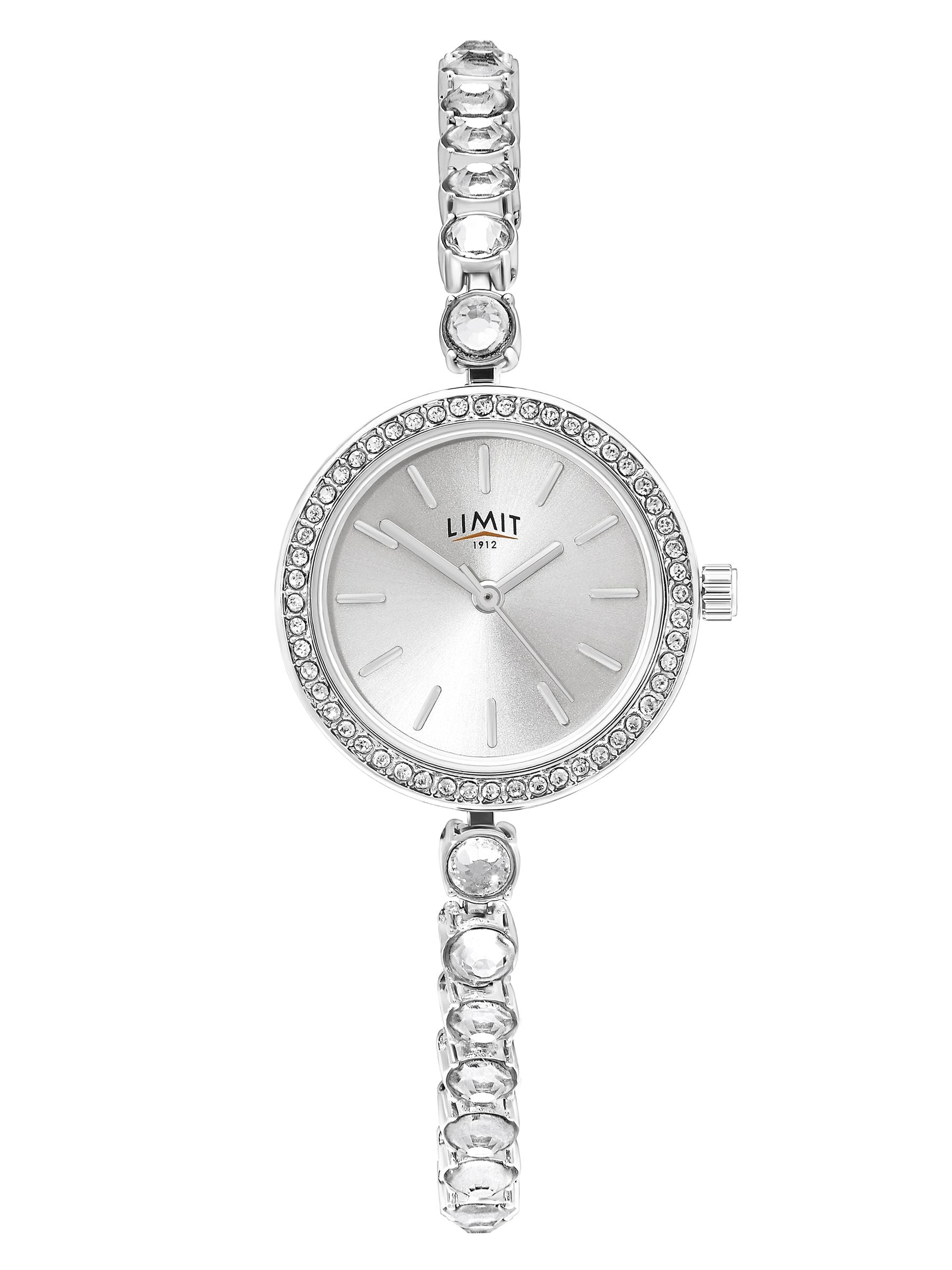 Limit Silver 26mm analogue watch - British product