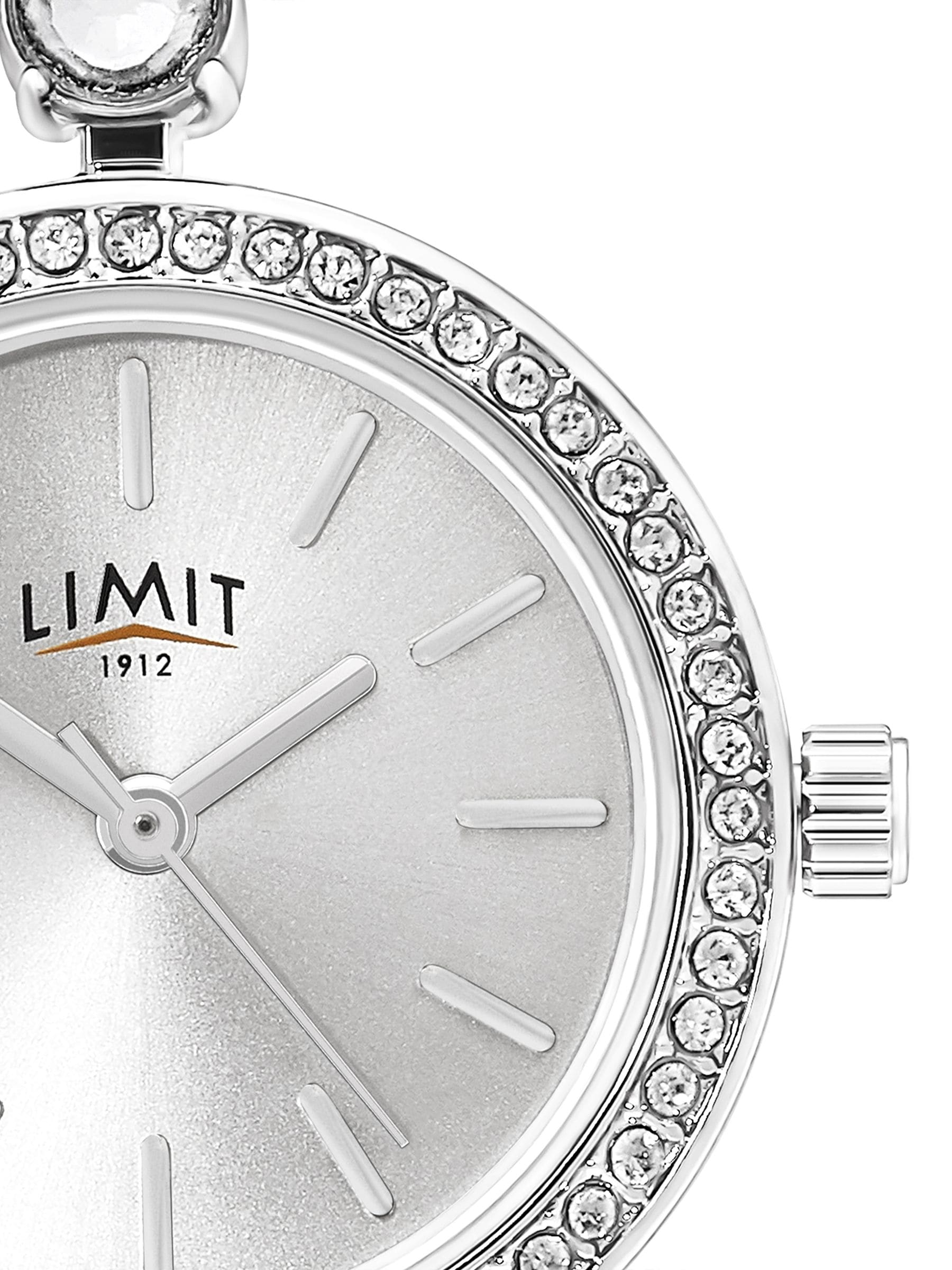Limit Silver 26mm analogue watch - British product